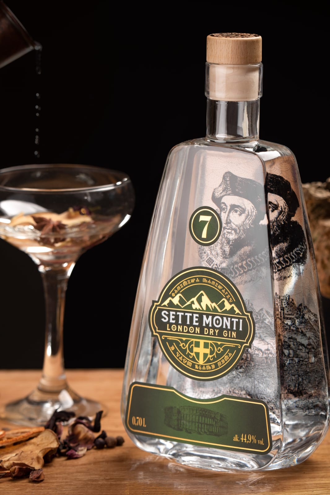 Sette Monti London Dry Gin 700ml